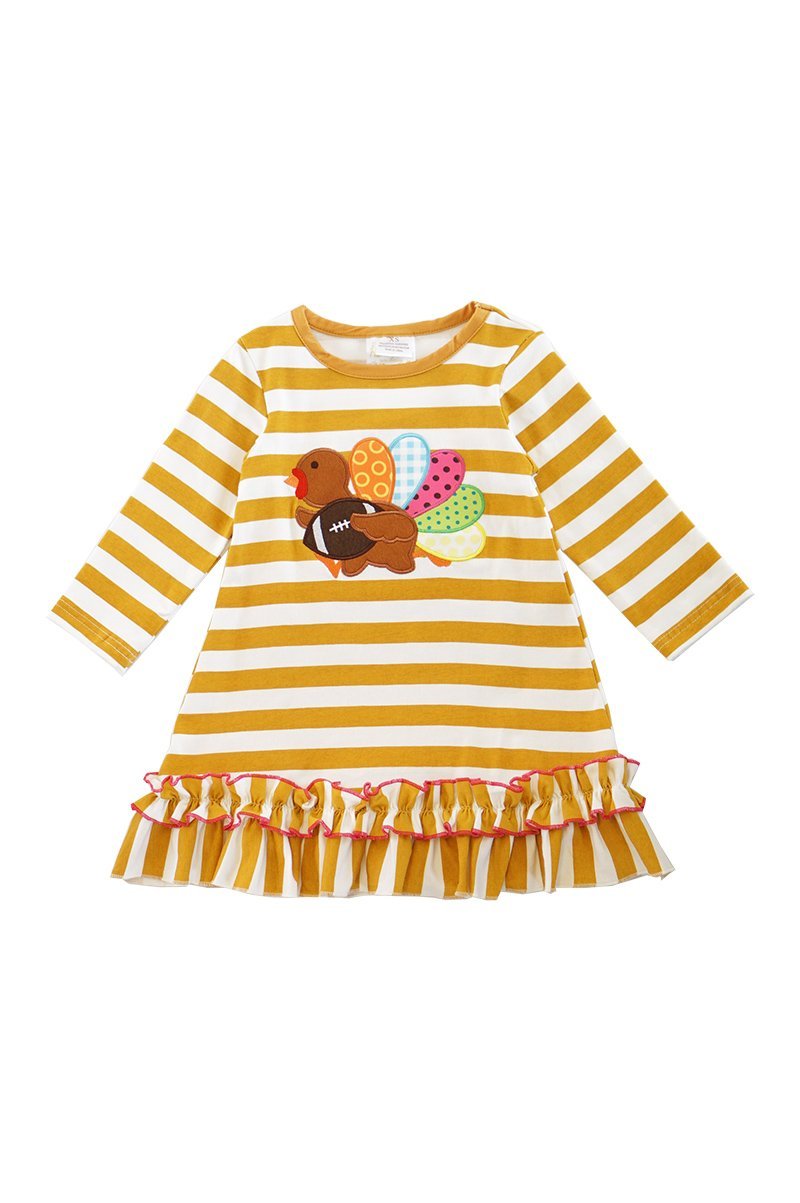 Applique Turkey Dress