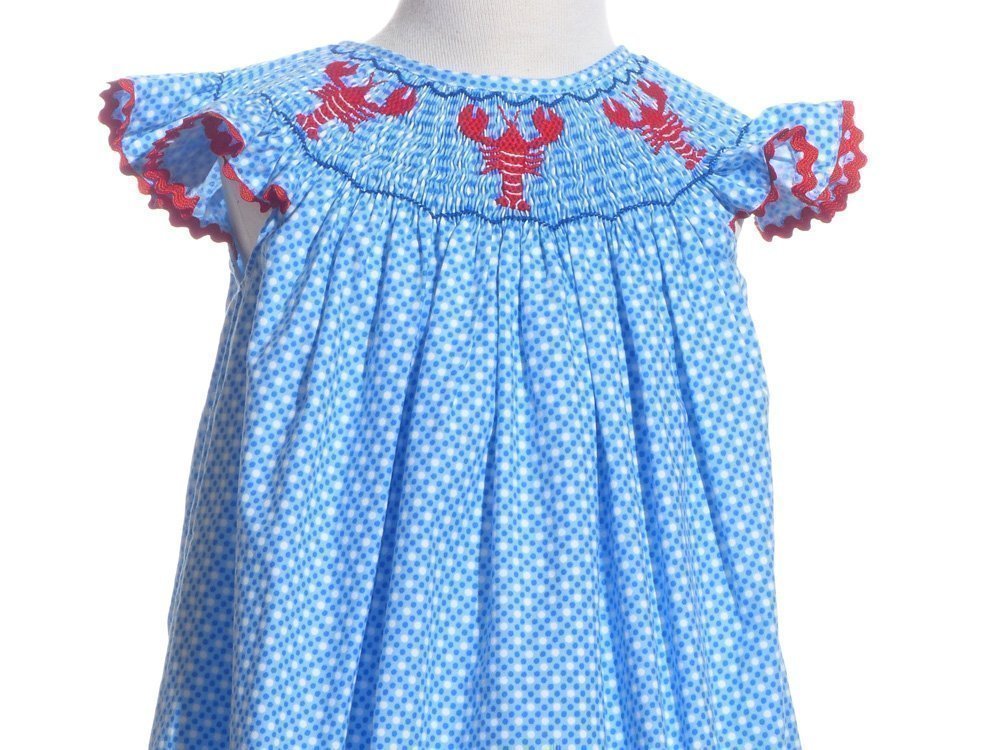 Smocked Crawfish Dress