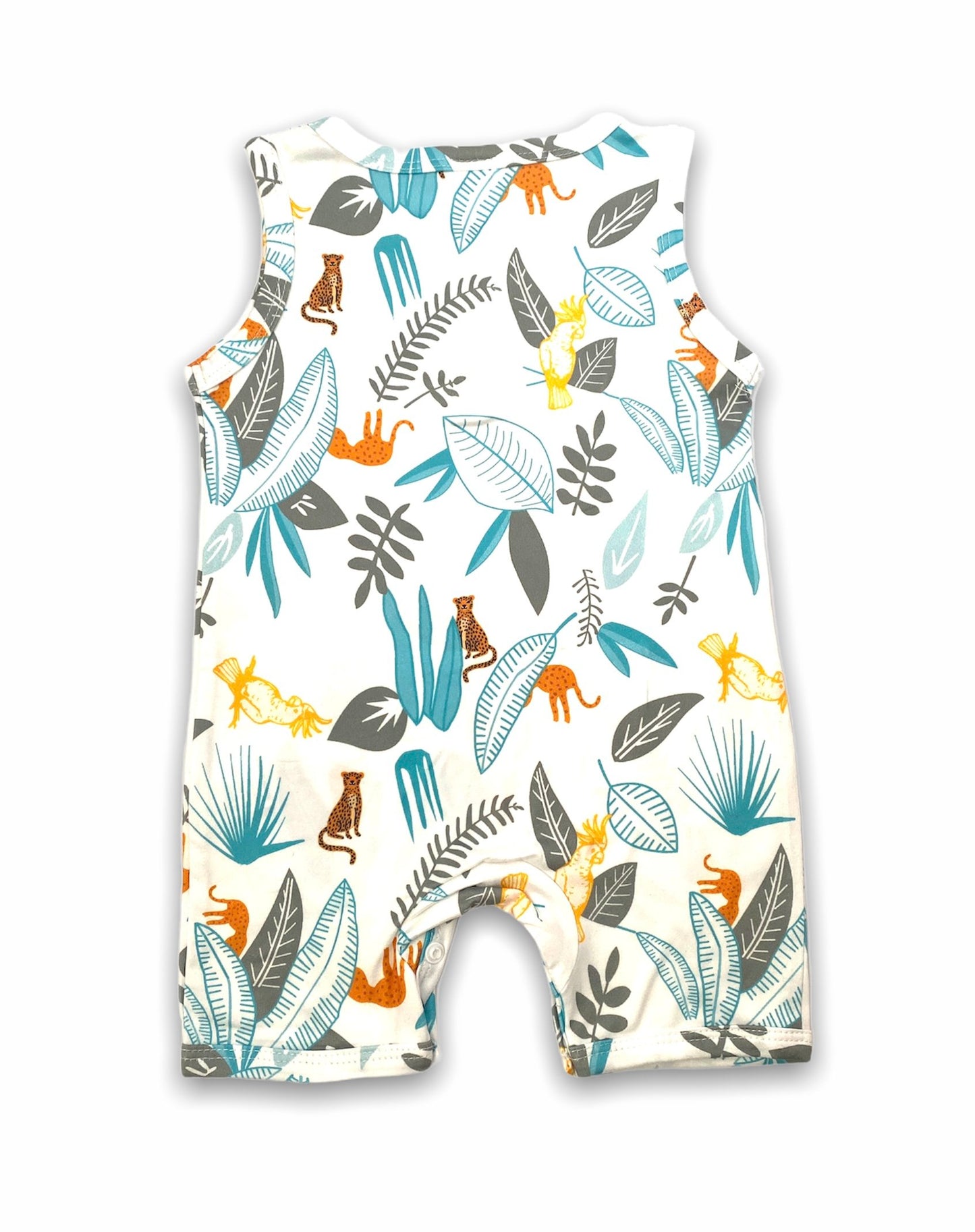 Jungle Print Romper