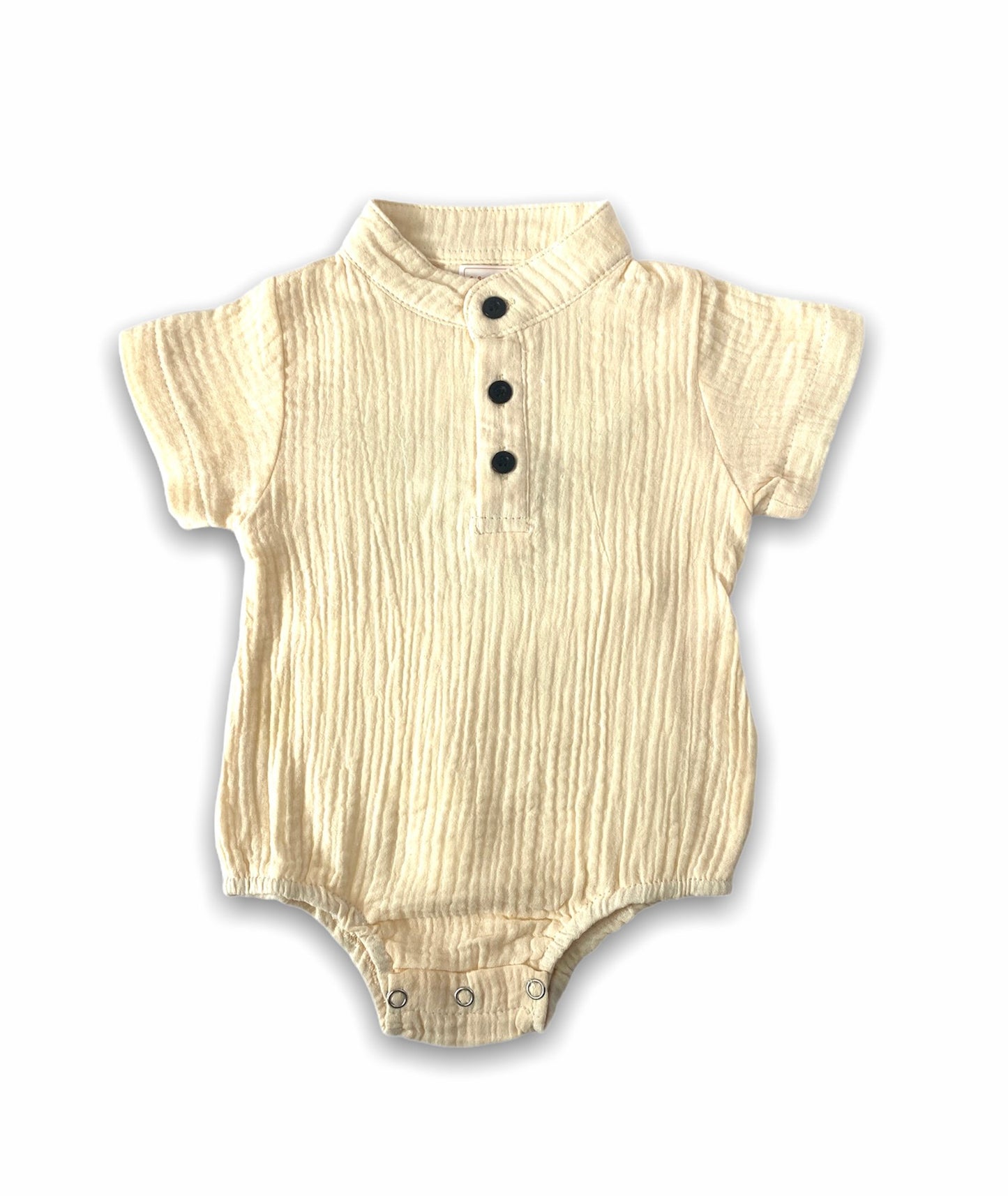 Muslin Onesie with Back Graphic