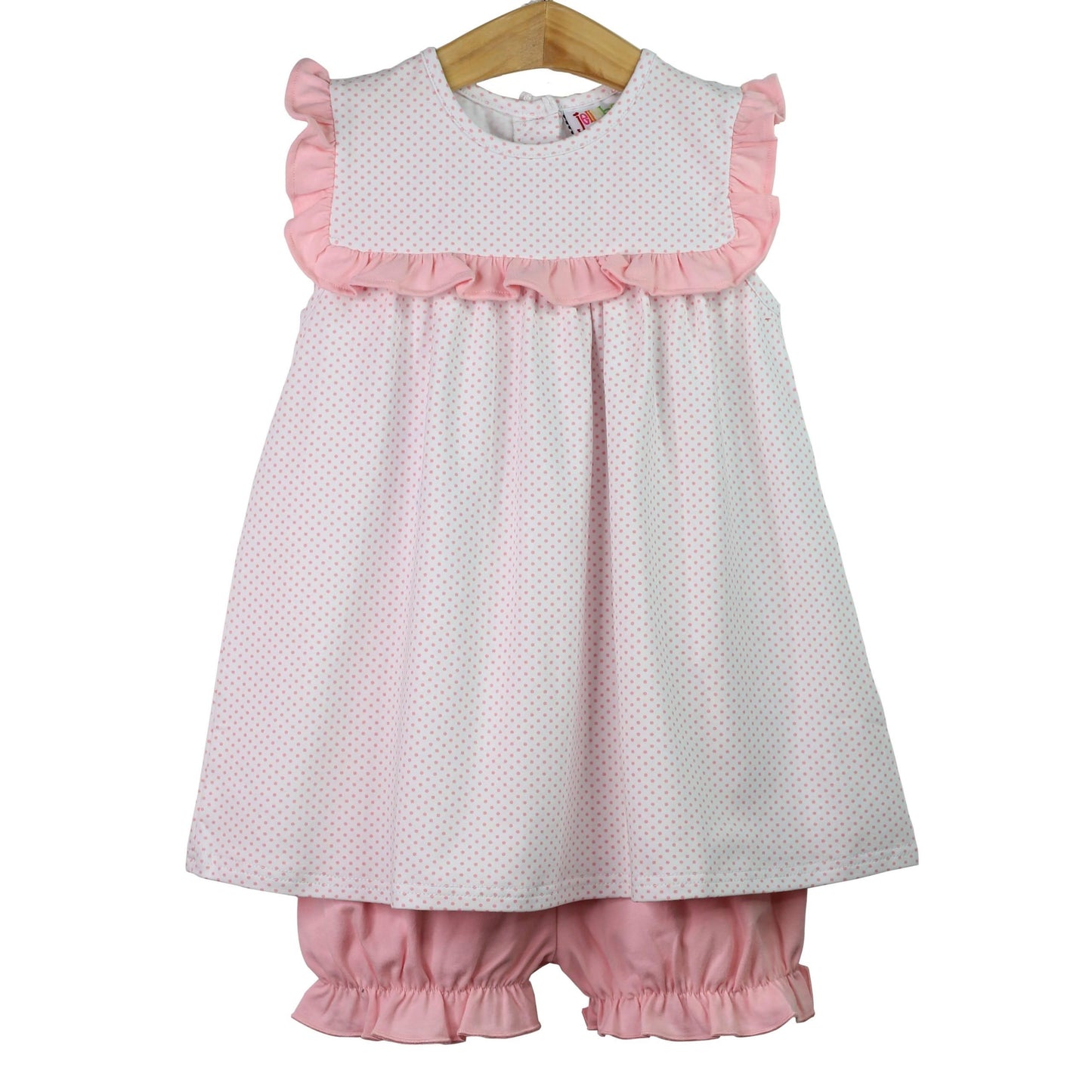 Pink Dot Bloomer Set