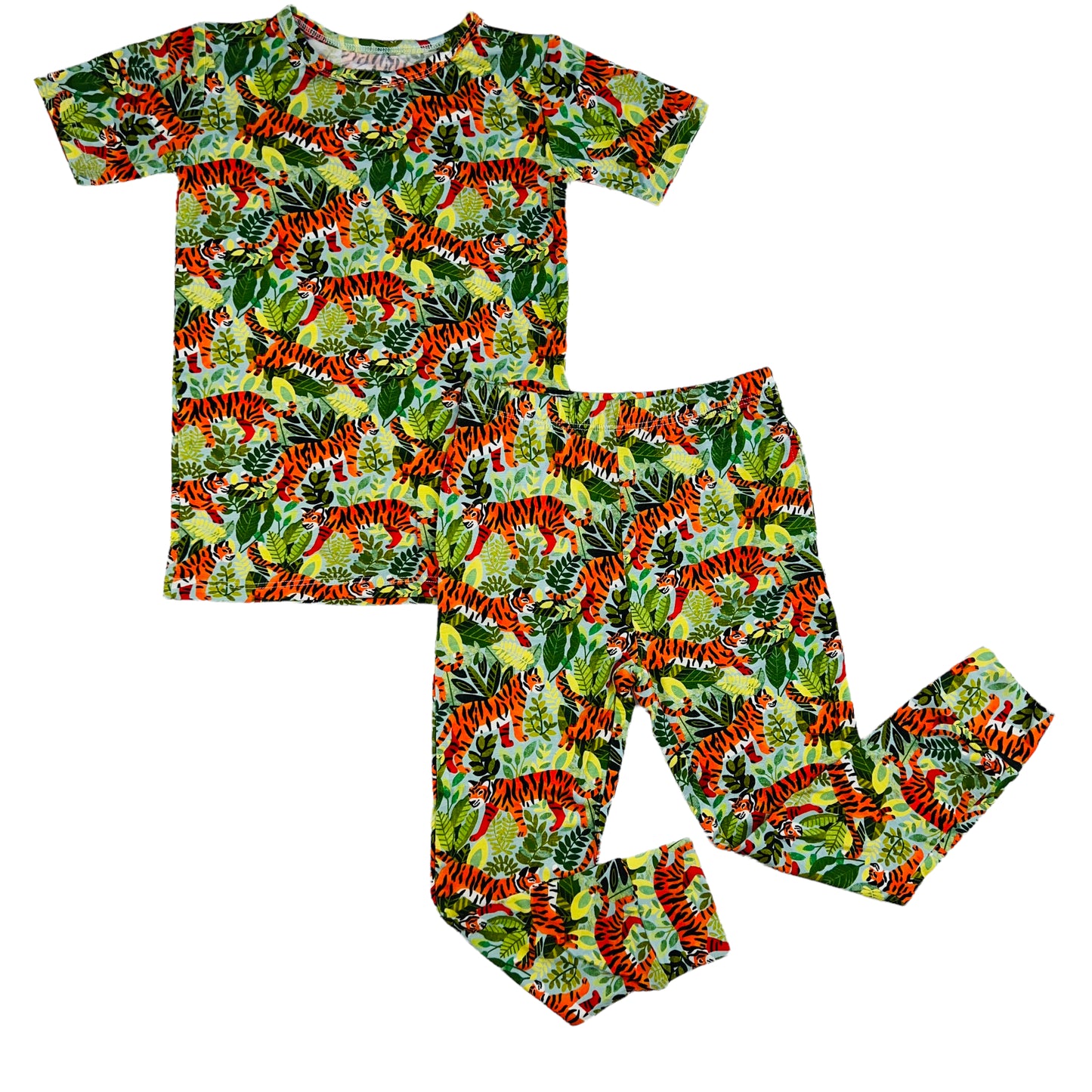 Bamboo Tiger Pajama Set