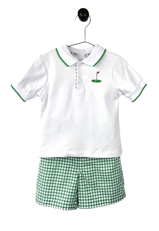 Golf Polo Short Set