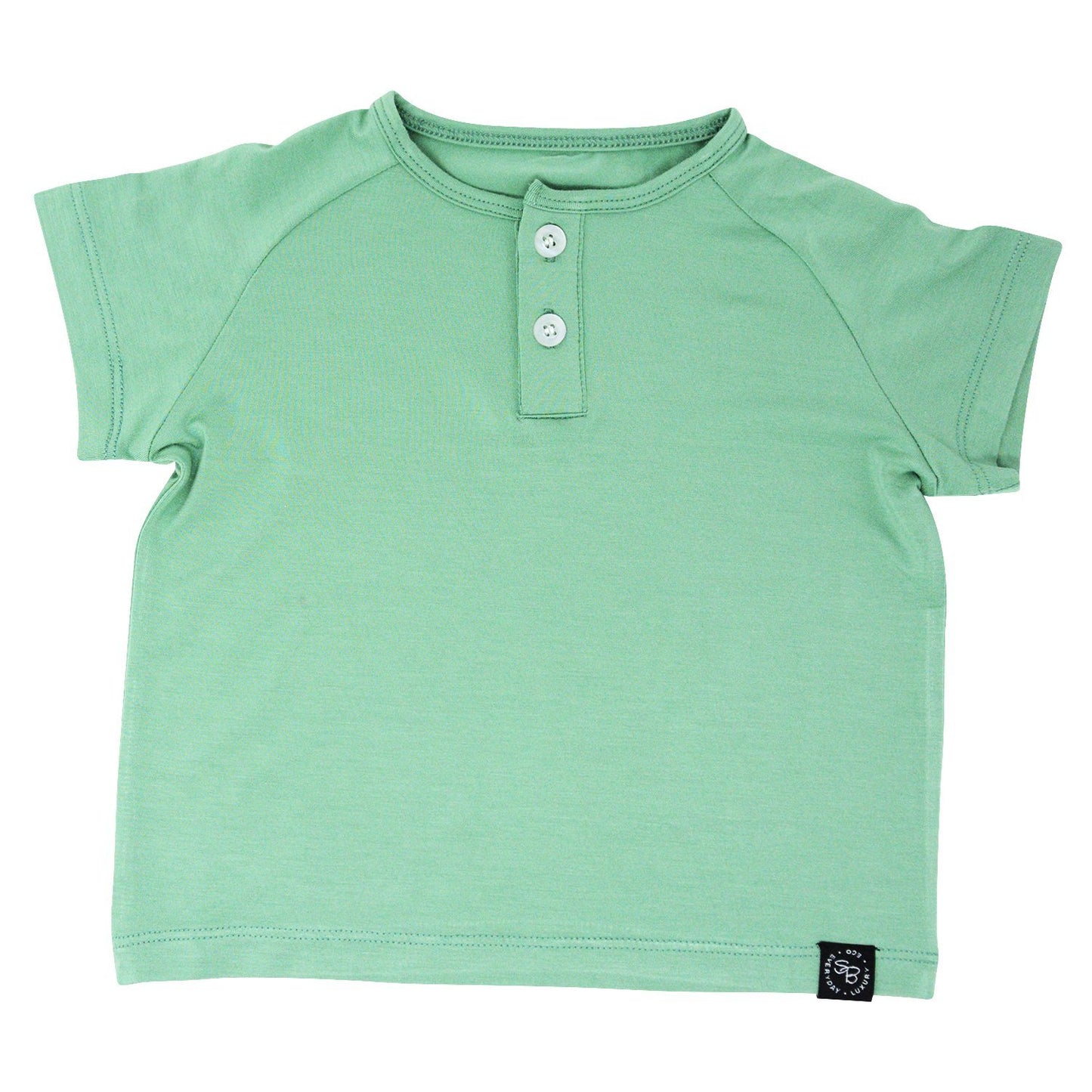 Bamboo Henley Shirt - Green