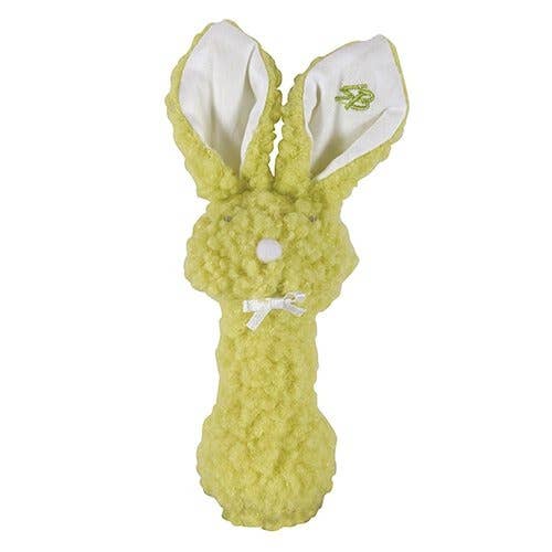 Green Bunny Rattle