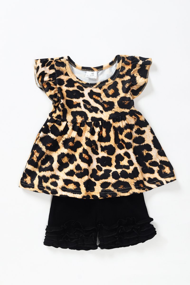 Leopard Short Set