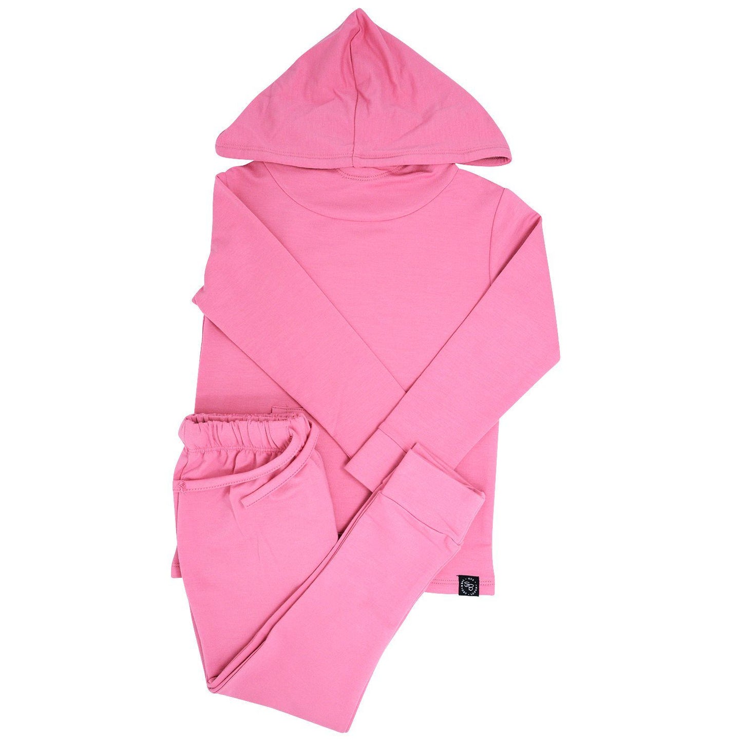 Bamboo Hooded Jogger Set - Pink