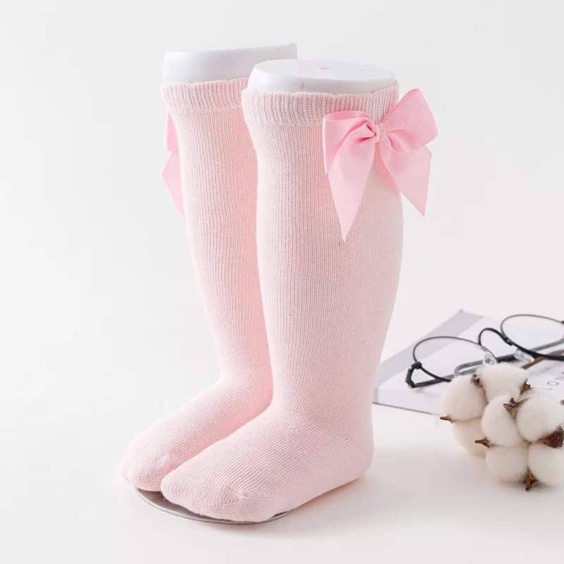 Pink Knee High Socks