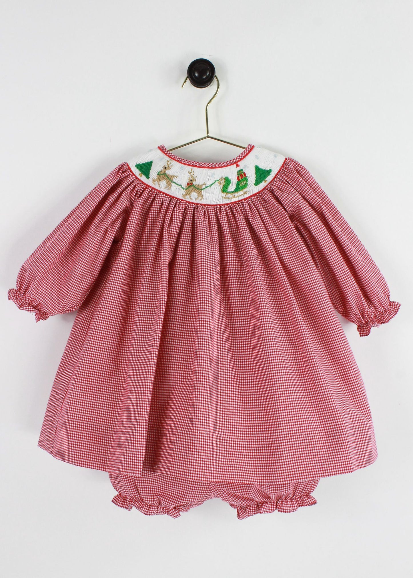 Reindeer Dress with Bloomers