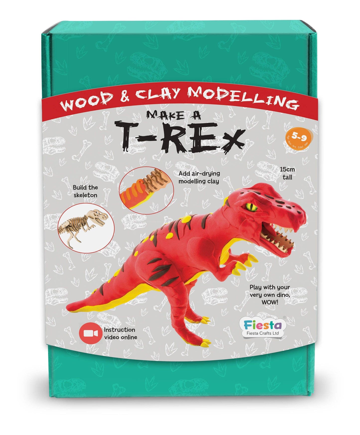 Make a Dinosaur Wood & Clay Kit